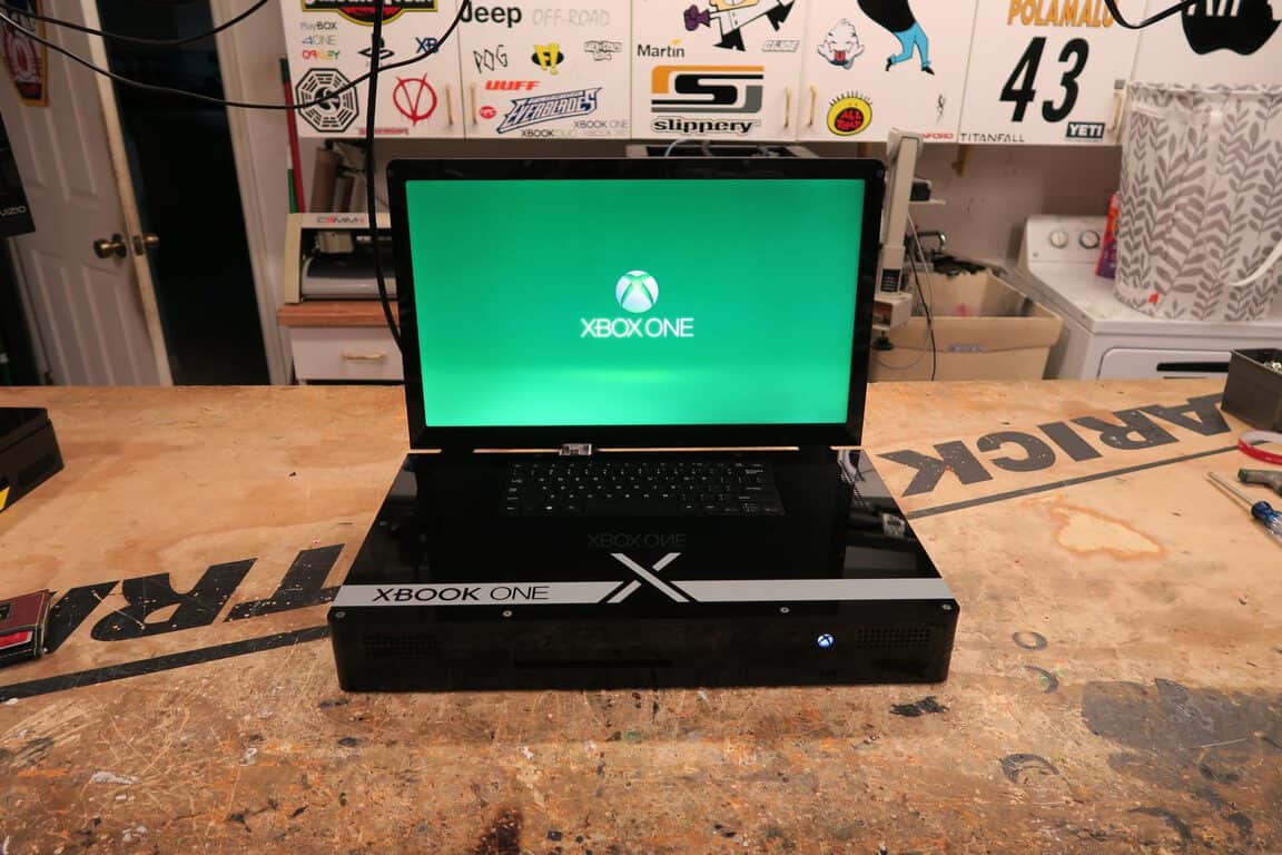 How To Turn XBOX One X into laptop with Modder