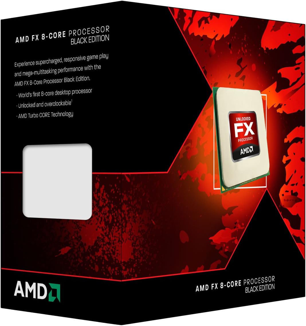 AMD Black Edition FX-8300 Vishera 8-Core Socket AM3-Plus Desktop Processor