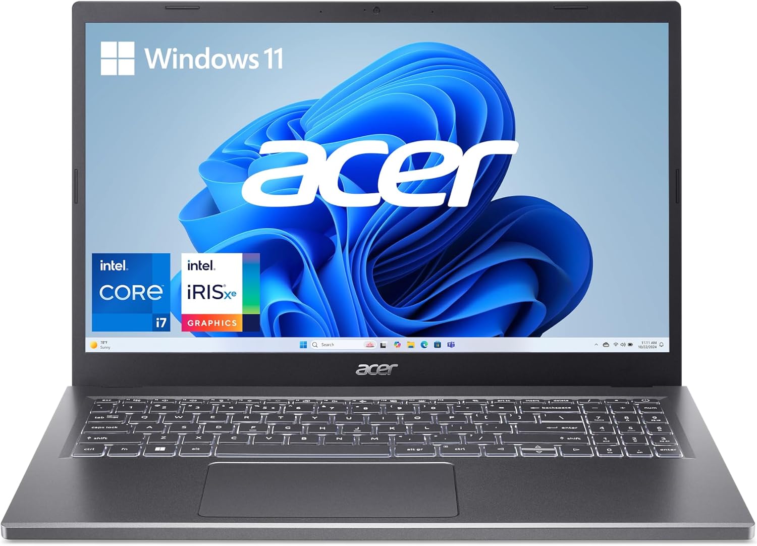 Acer Aspire 5 budget laptop for writers bloggers under $500 affordable comfortable keyboard OLED option Intel AMD Windows 11
