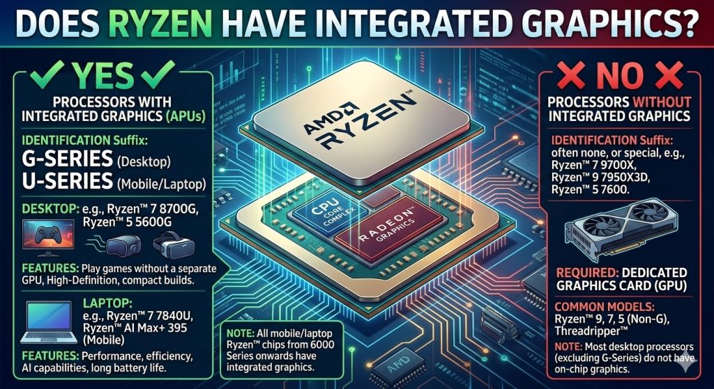 Does Ryzen Have Integrated Graphics
