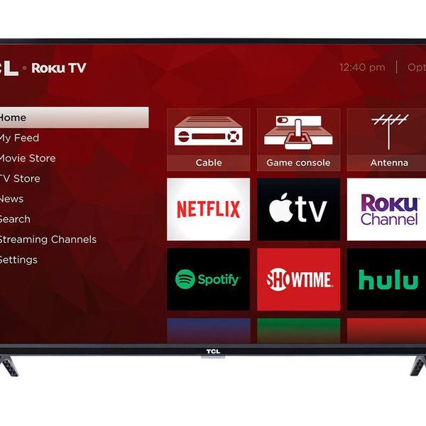 Top 10 40 inch smart tv under 500 - TCL 55-Inch Class HDR 4K LED UHD Smart TV