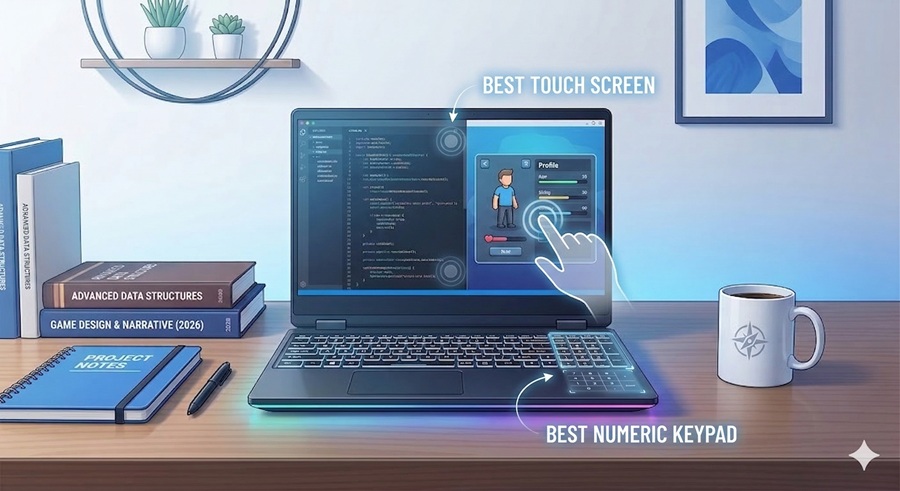 Best Laptops with Numeric Keypad and Touch Screen