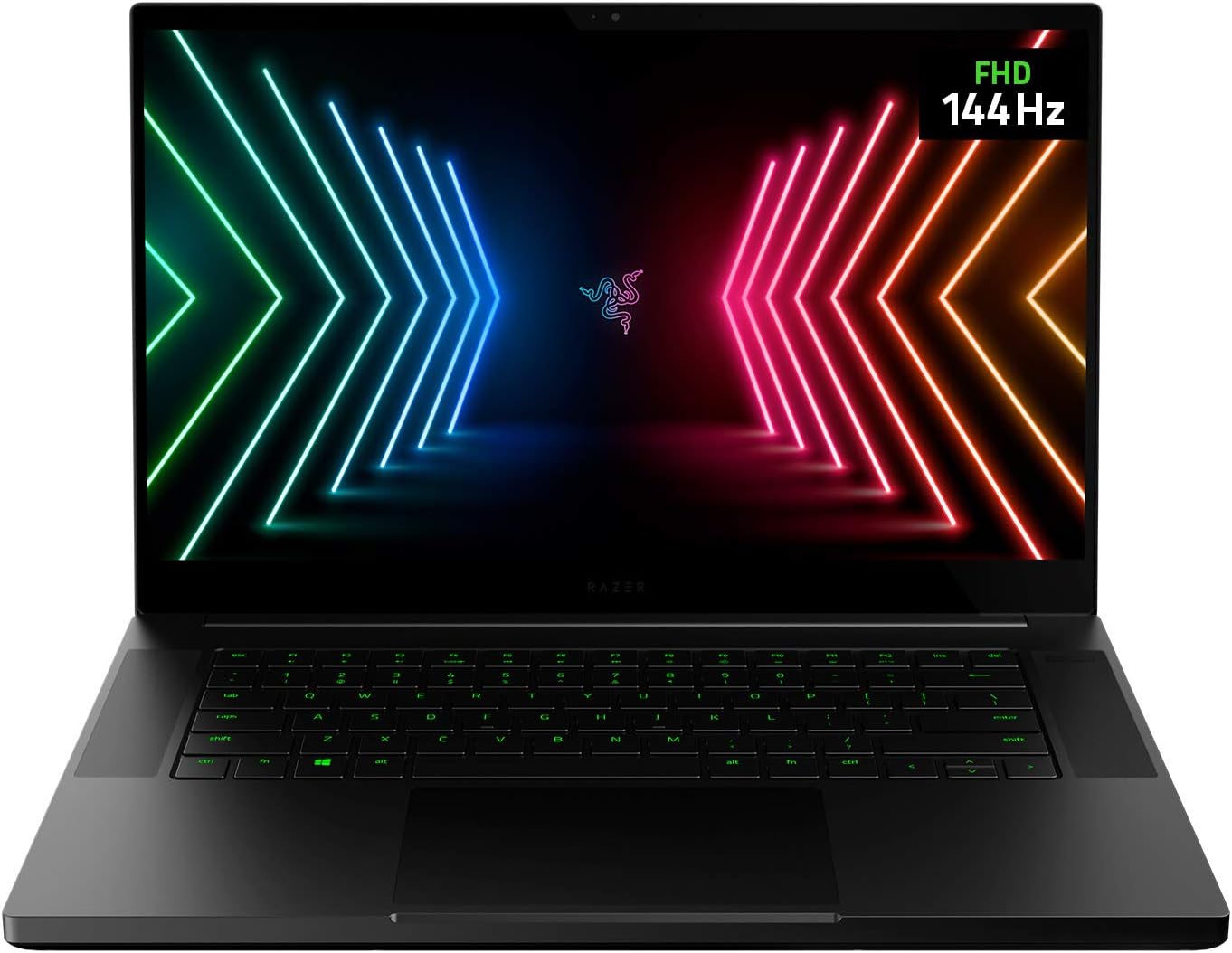 Razer Blade 15 Base Gaming Laptop 2021: Intel Core i7-10750H 6 Core, NVIDIA GeForce RTX 3060, 15.6" FHD 1080p 144Hz, 16GB, 512GB SSD
