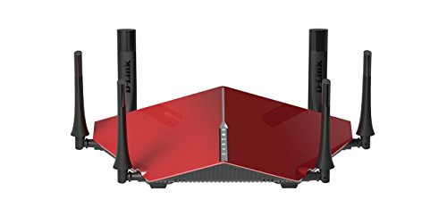 Top Wireless Routers 5 D-Link AC3200 Ultra Tri-Band Wi-Fi Router With 6 High Performance Beamforming...