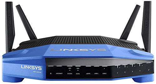 Linksys WRT1900AC Dual-Band+ Wi-Fi Wireless Router with Gigabit & USB 3.0 Ports and...