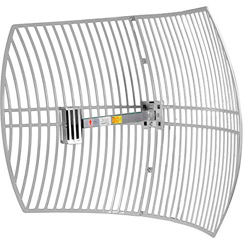 SimpleWiFi Ultra Long Range WiFi Extender G2424 Directional Parabolic Grid...